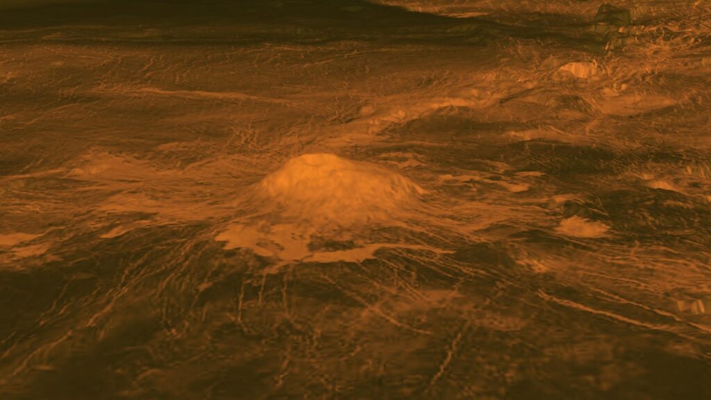 金星の Idunn Mons