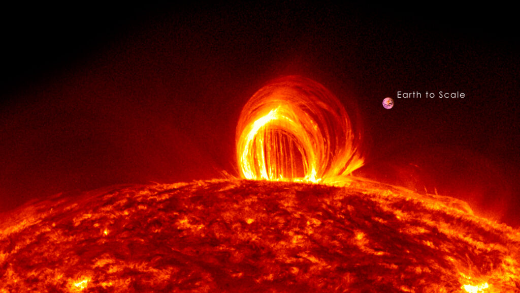2012年7月19日に撮影された中程度に強い太陽フレア