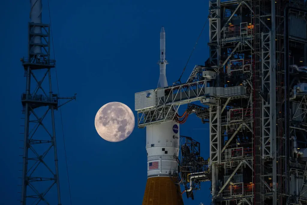 artemis1 打ち上げ直前の写真