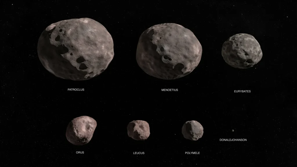 探査機ルーシーが目指す小惑星