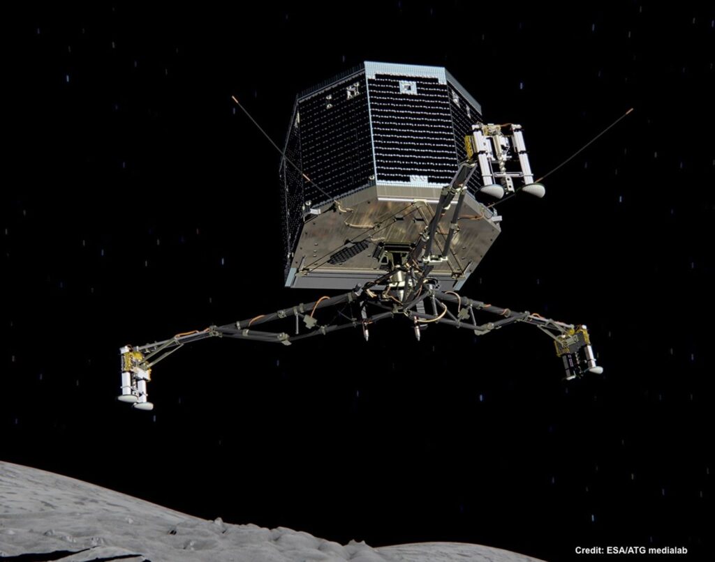 火星に着陸したPhilae
